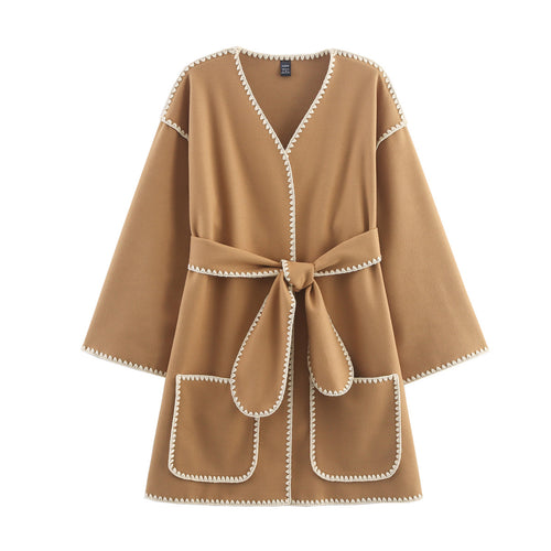 Women’s robe with decorative belt Amarae