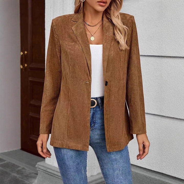 Trendy oversized blazer for women in structured material Lune London