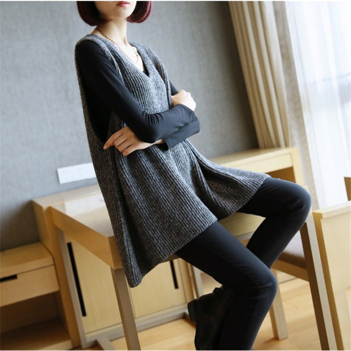 Women casual knit vest Lune London