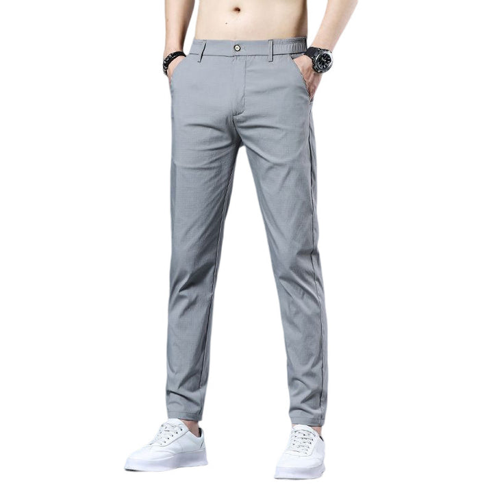 Men's elastic leisure pants with side pockets Lune London
