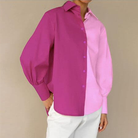 Ladies Button Blouse Stylish Lune London