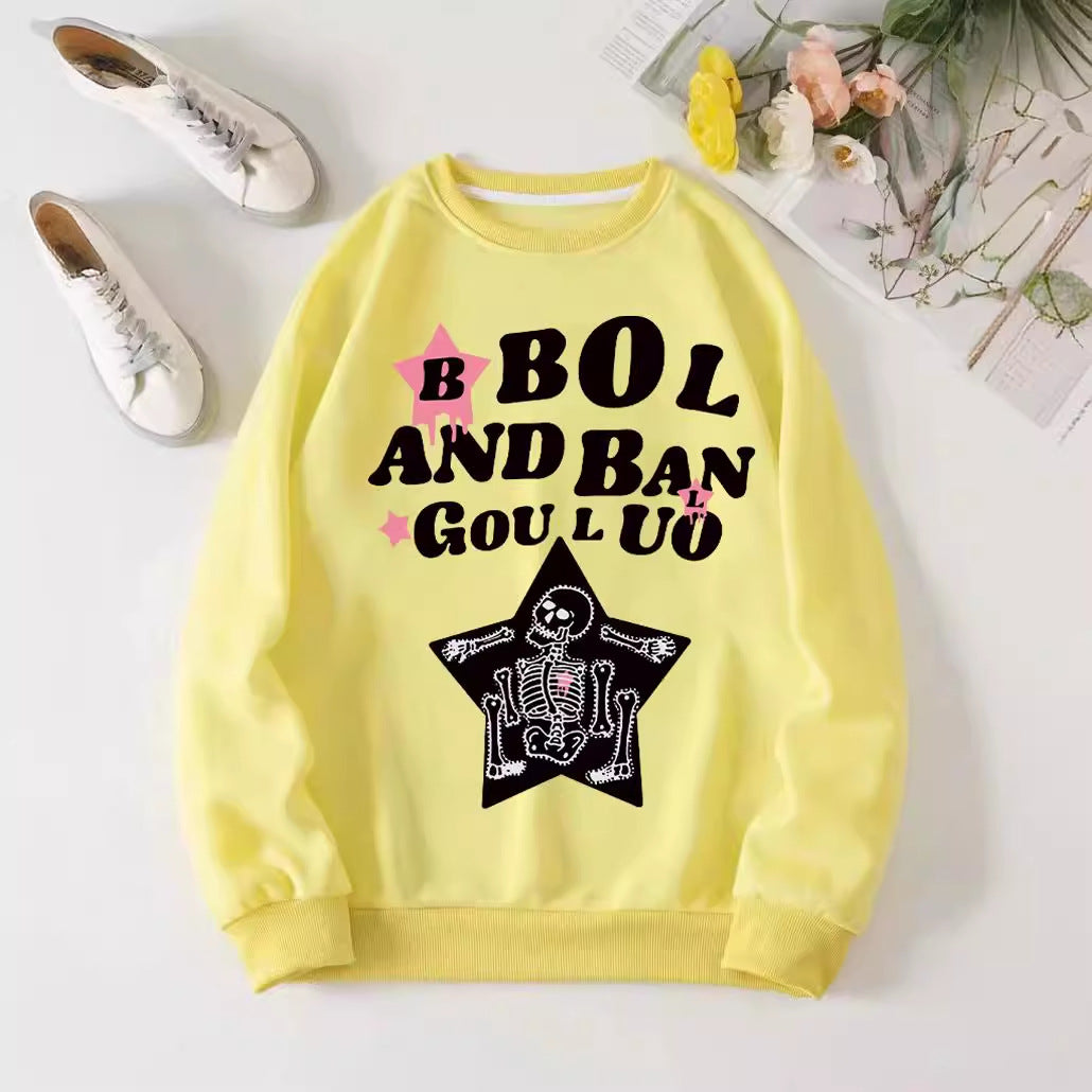 Women's casual sweatshirt with creative skeleton design Chic & Stil