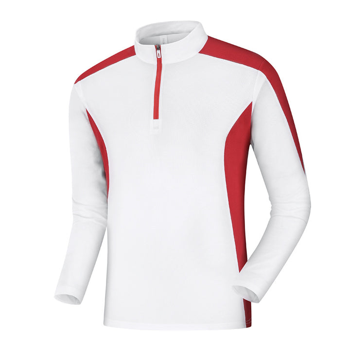 Women's Sports Long Sleeve with Half Zip and Breathable Inserts Amarae