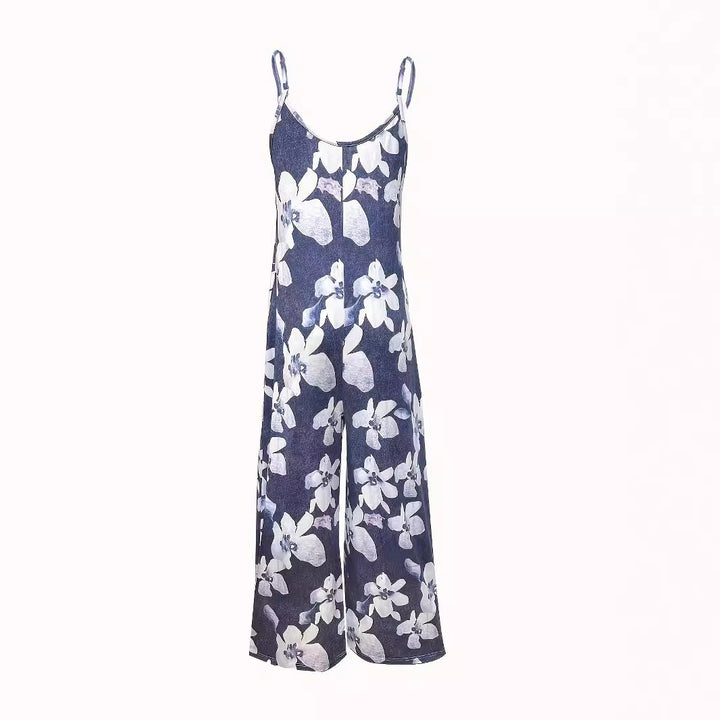 Ladies Airy Summer Overalls with Wide Legs and Practical Pockets Lune London