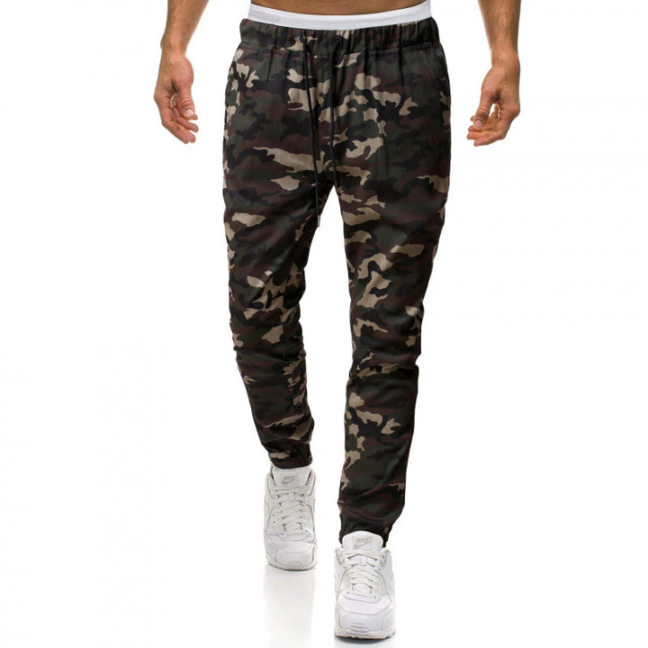 Lune London Camouflage Design Jogging Pants for Men