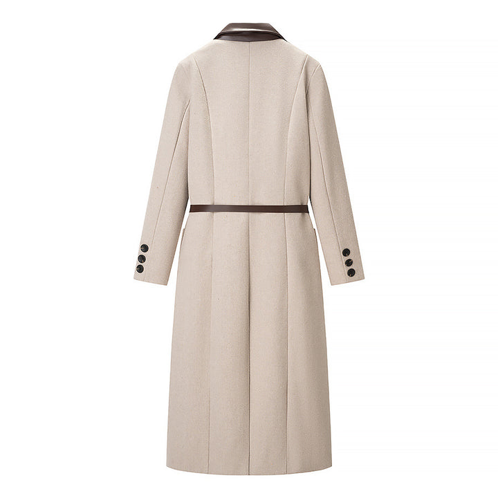 Manteau trench élégant pour femmes avec ceinture et col raffiné Chic & Stil