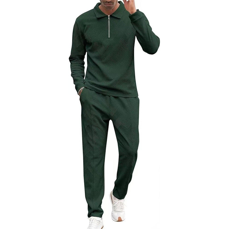 Casual sweat set for men with textured upper material Lune London