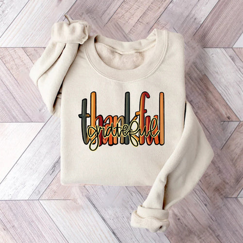 Sweatshirt pour femmes avec lettrage créatif 