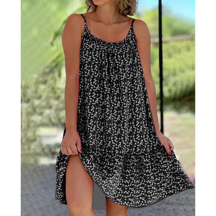 Women Swing Dress Floral Print Lune London