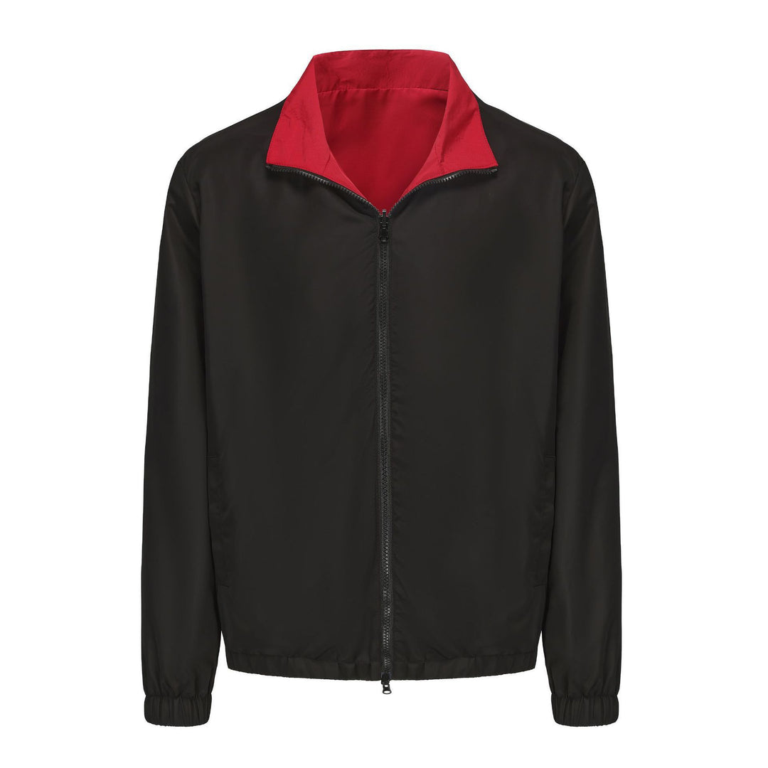 Lightweight jacket for men with high collar and practical zip pockets Lune London