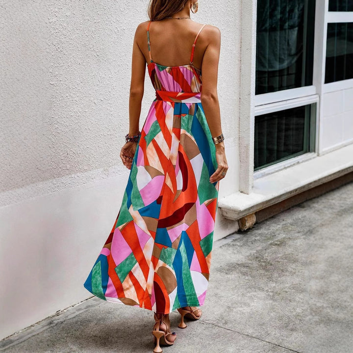 Colorful maxi dress for women Lune London