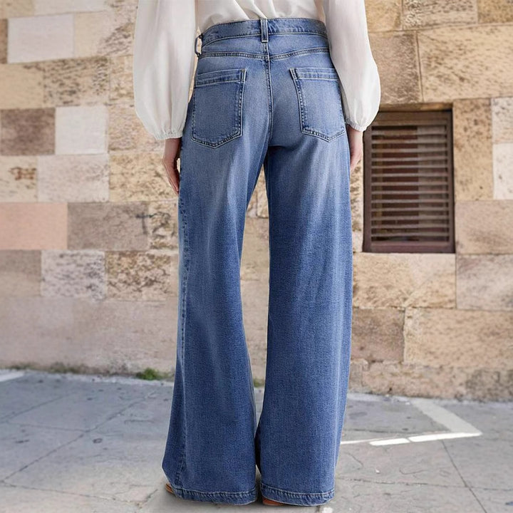 Chic & Stil Women's Wide Jeans Pants
