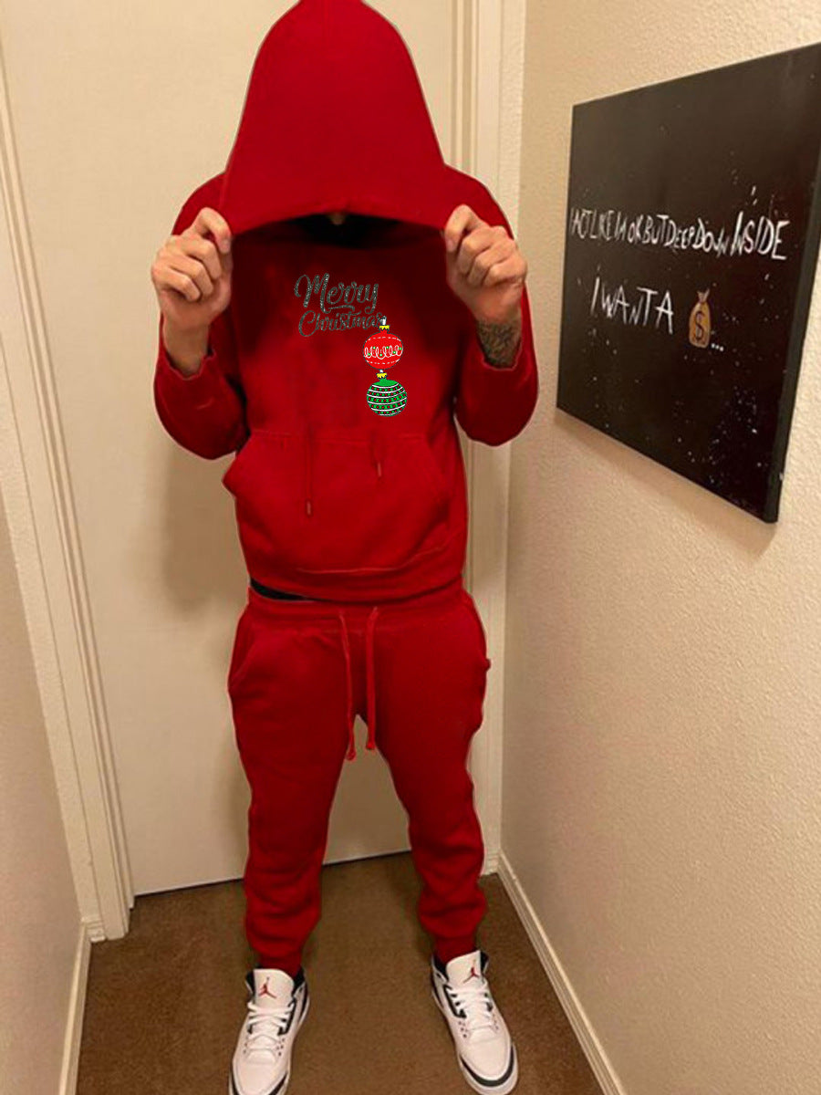 Women's sweatshirt set with festive Christmas pattern Amarae