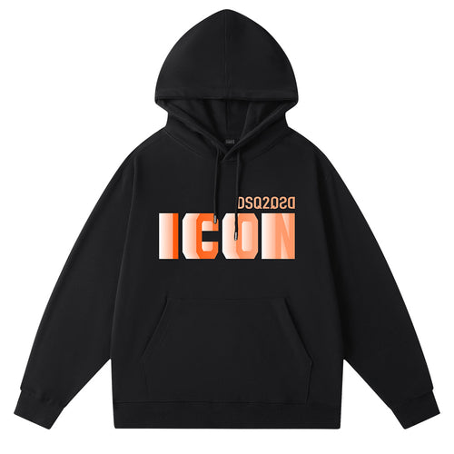 Women's hoodie with striking trend print Chic & Stil