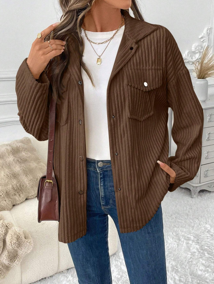 Oversized corduroy jacket for women Lune London