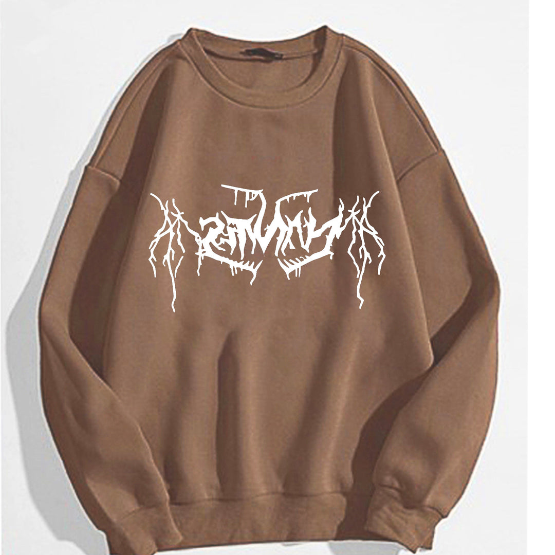 Women's casual sweatshirt with modern graphic design Chic & Stil