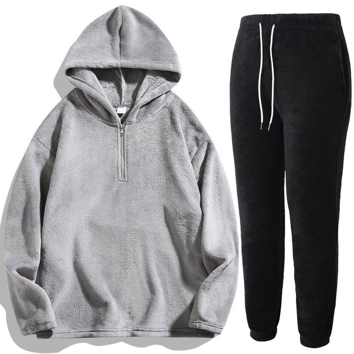 Ladies Cozy Chic Hoodie Jumpsuit