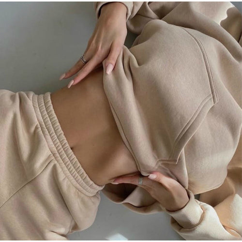 Ladies comfortable fleece set Amarae