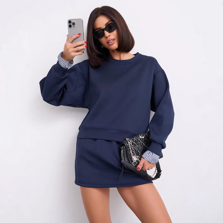 Sport leisure set for women with wide sleeves and an adjustable waist Lune London