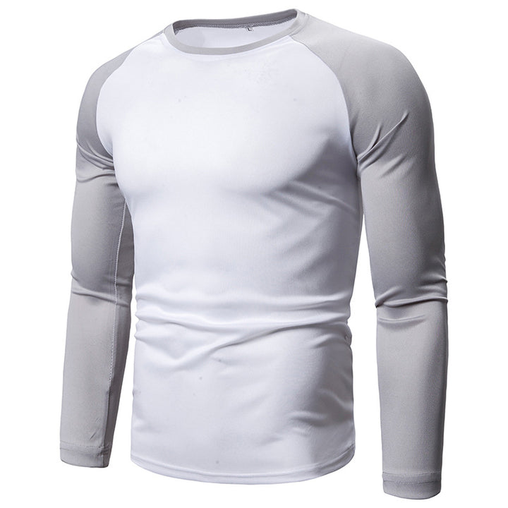Men's long sleeve sports t-shirt in breathable functional material Lune London