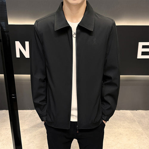 Fashionable transitional jacket for men with anti-moisture function Amarae