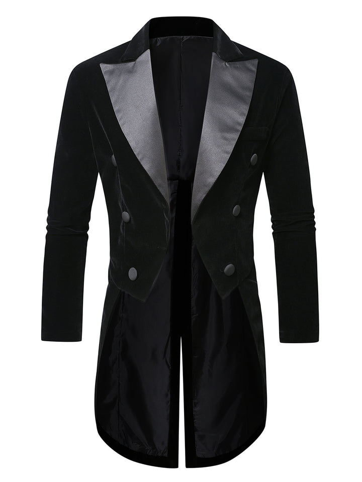 Elegant and stylish velvet jacket for ladies with double-breasted design Lune London
