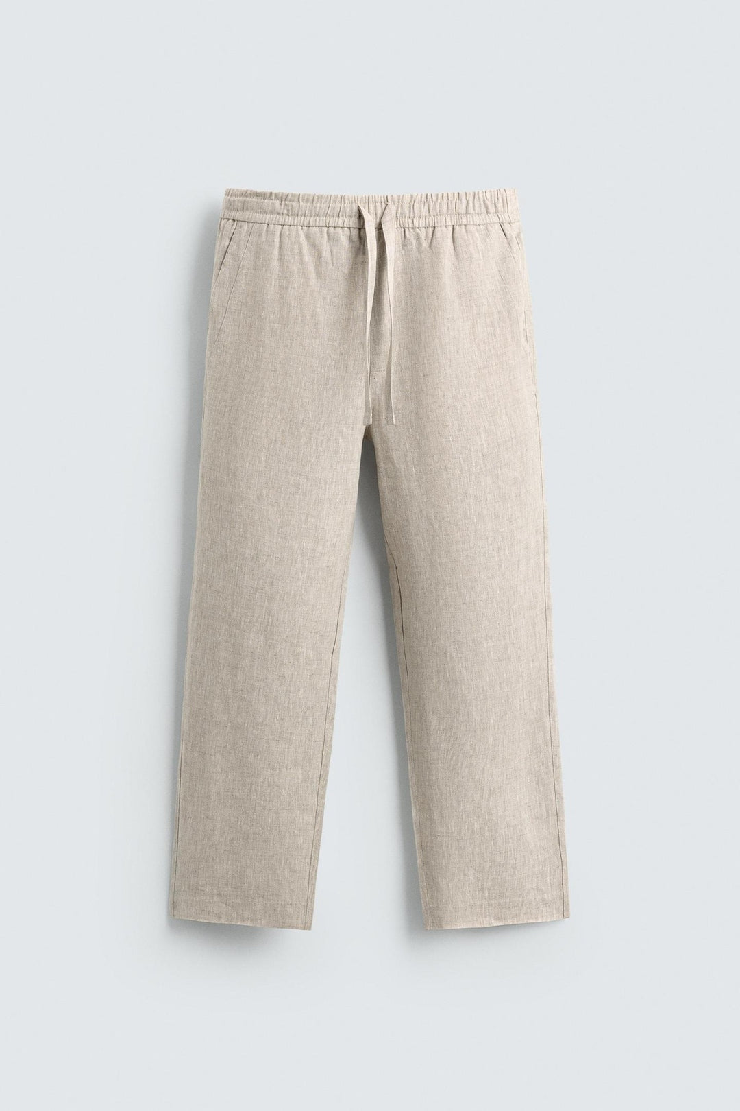 Men's linen pants with elastic waistband and drawstring Amarae