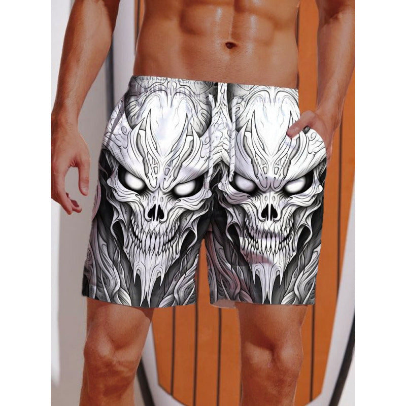 Men's Graphic Psychedelic Print Swimwear Lune London