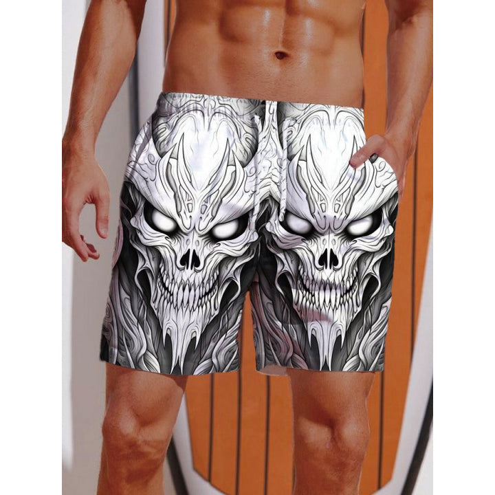 Men's Graphic Psychedelic Print Swimwear Lune London