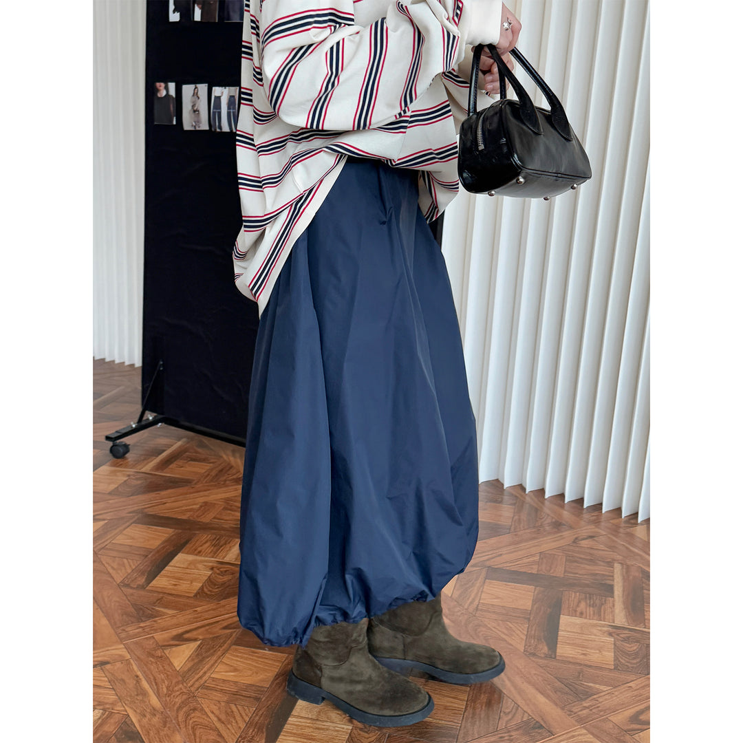 Women's Long Cut Oversized Shirt Blouse Made of Light Cotton Poplin with Chest Pocket and Rounded Hem Amarae