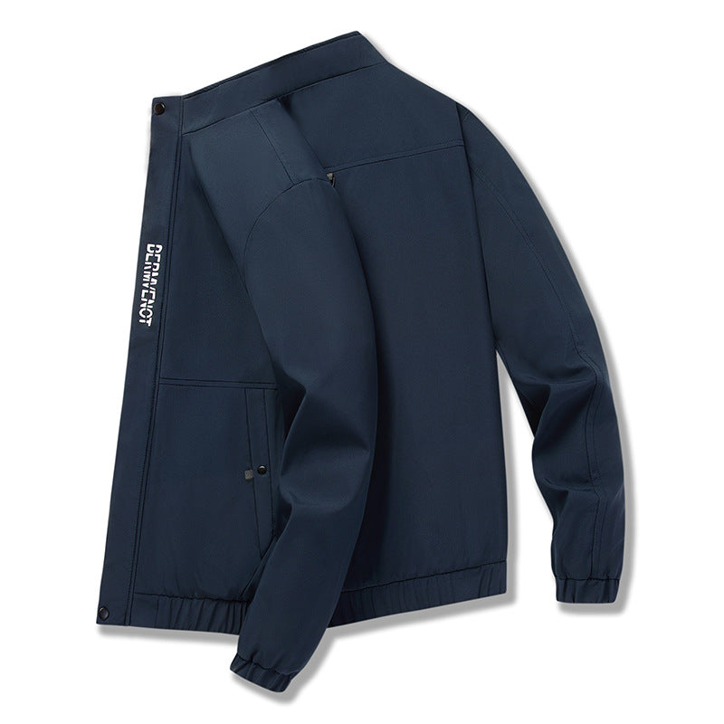 Trendy men’s transitional jacket with adjustable sleeves and practical pockets Lune London