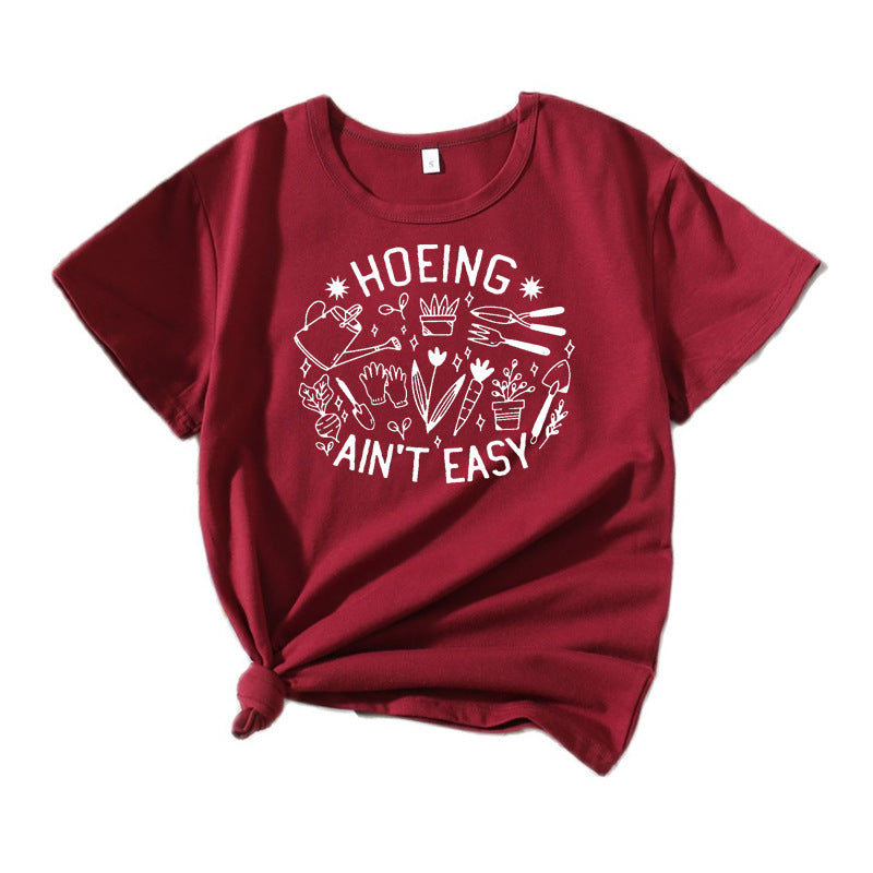 Casual garden humor t-shirt for ladies Lune London