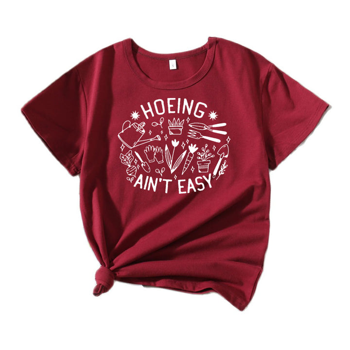 Casual garden humor t-shirt for ladies Lune London