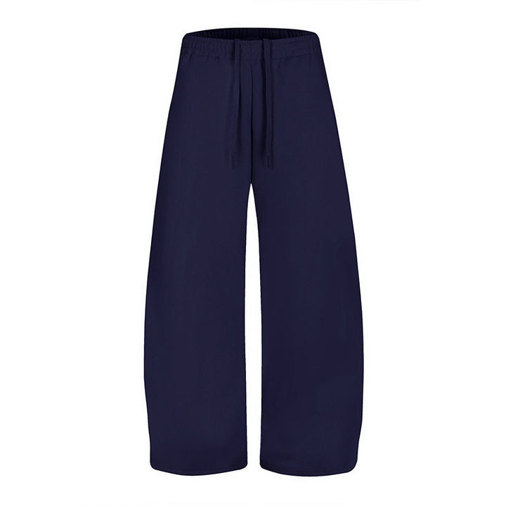 Women's Loose High-Waist Loungewear Pants with Drawstring and Wide Leg Amarae