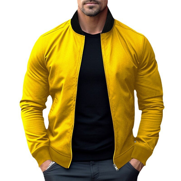 Men's sweatshirt jacket with practical zipper and side pockets Lune London