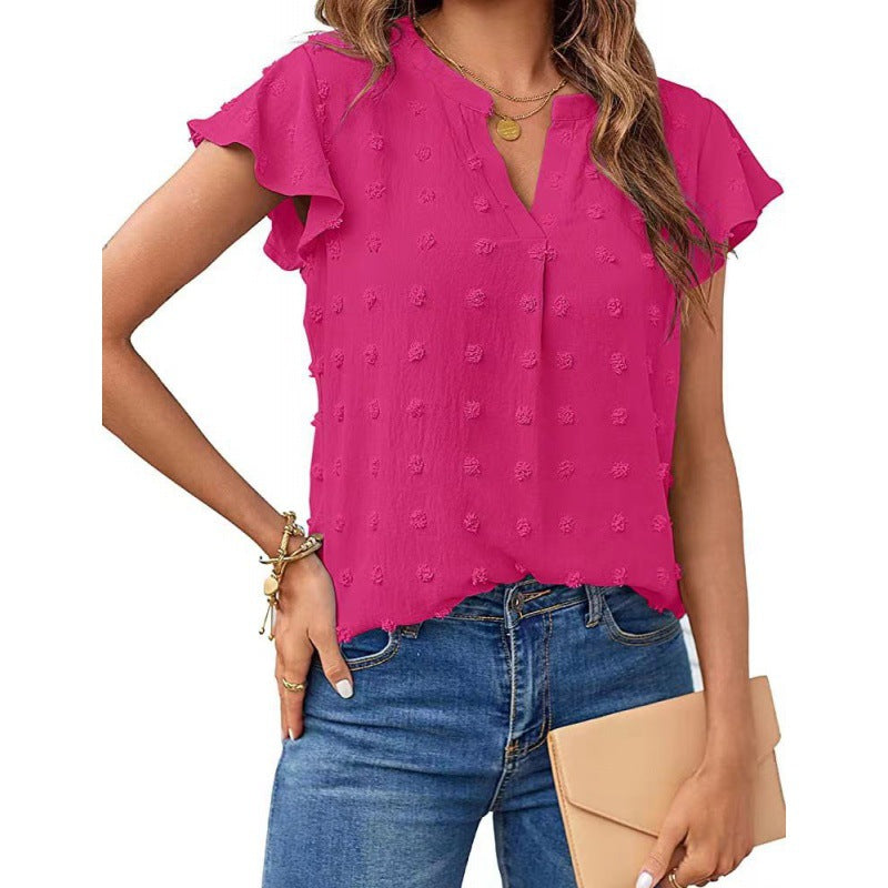 Women's blouse with flared sleeves Lune London