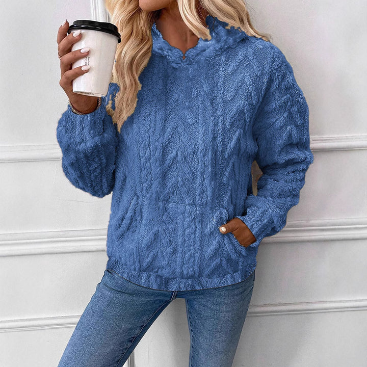 Ladies Soft Hoodie with Kangaroo Pocket Amarae