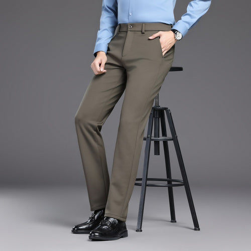 Modern chinos for men with elastic waistband and side pockets Amarae