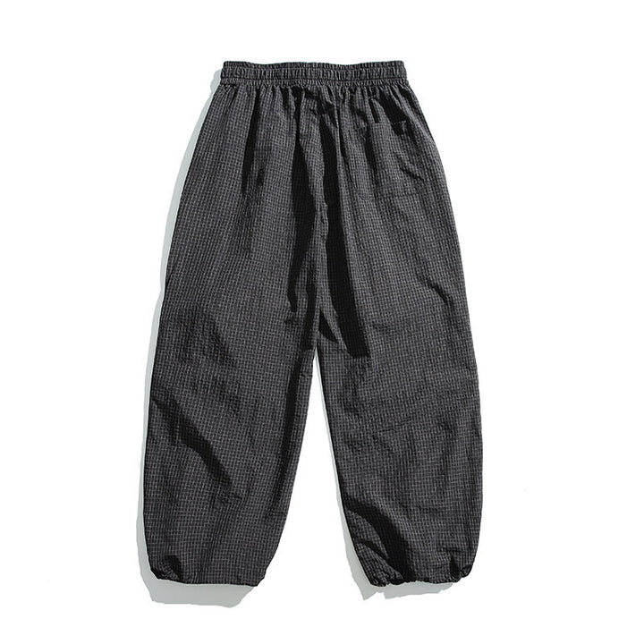 Unisex Lightweight Ripstop Cargo Pants with Multiple Flap Pockets and Elastic Hem Amarae