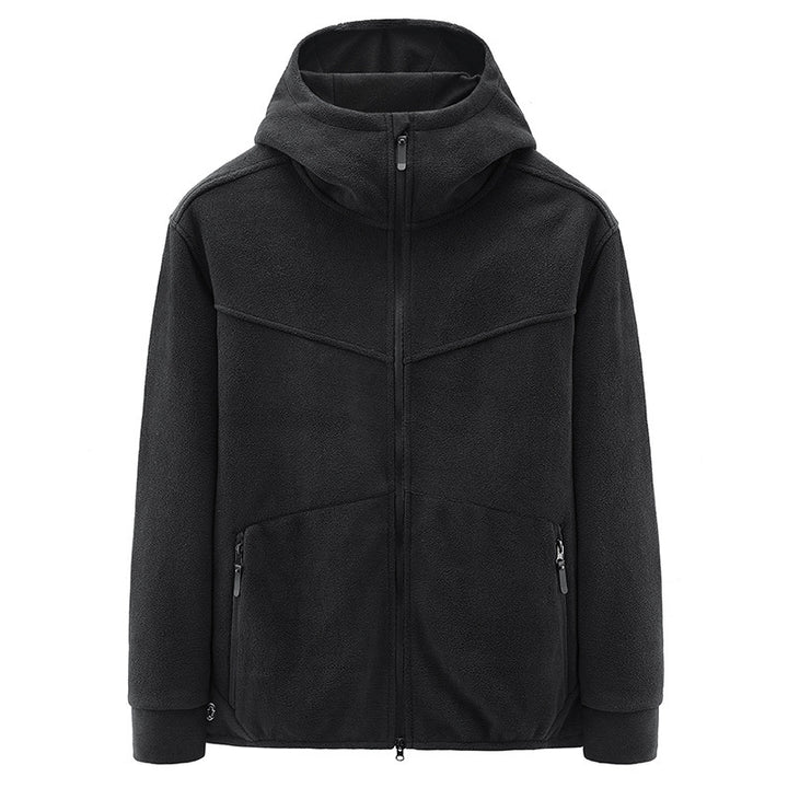Men's fleece jacket with soft lining and practical pockets Lune London