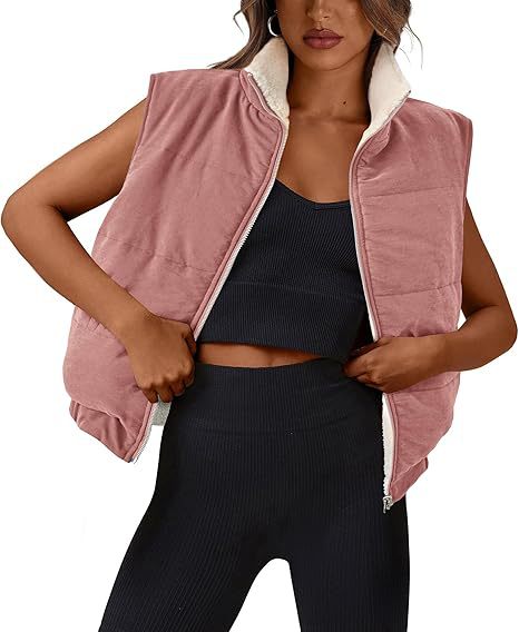 Ladies quilted vest with soft interior Lune London