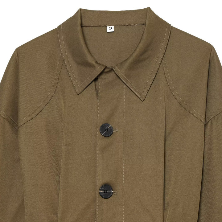 Women's short jacket in utility style with a loose fit and large flap pockets Amarae