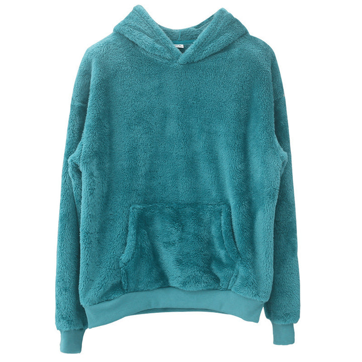 Ladies Cozy Hoodie in Soft Fleece Lune London