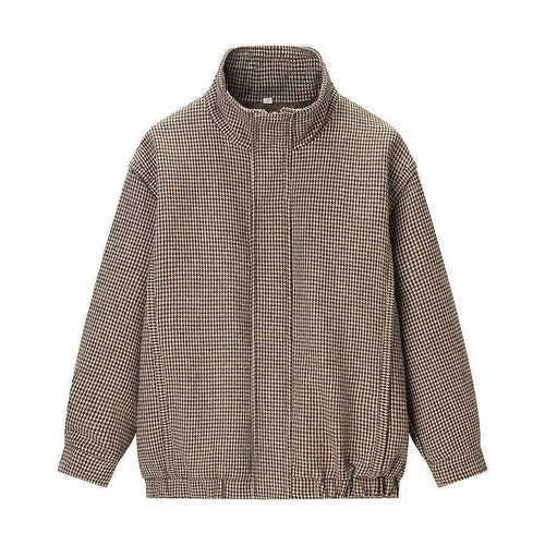Veste de transition pour femmes avec un motif pied-de-poule moderne Chic & Stil