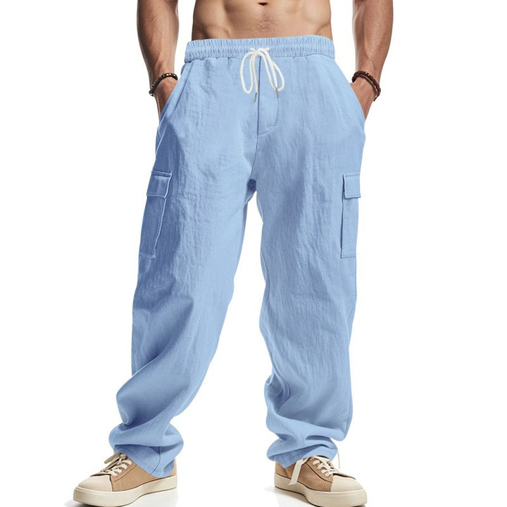 Men's cargo pants in practical and breathable material Lune London