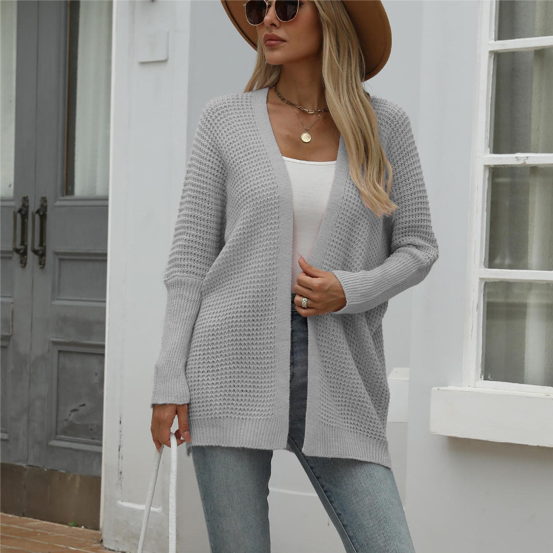 Lady cardigan with open front and relaxed fit Lune London