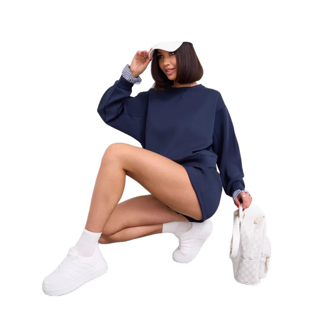 Sport leisure set for women with wide sleeves and an adjustable waist Lune London