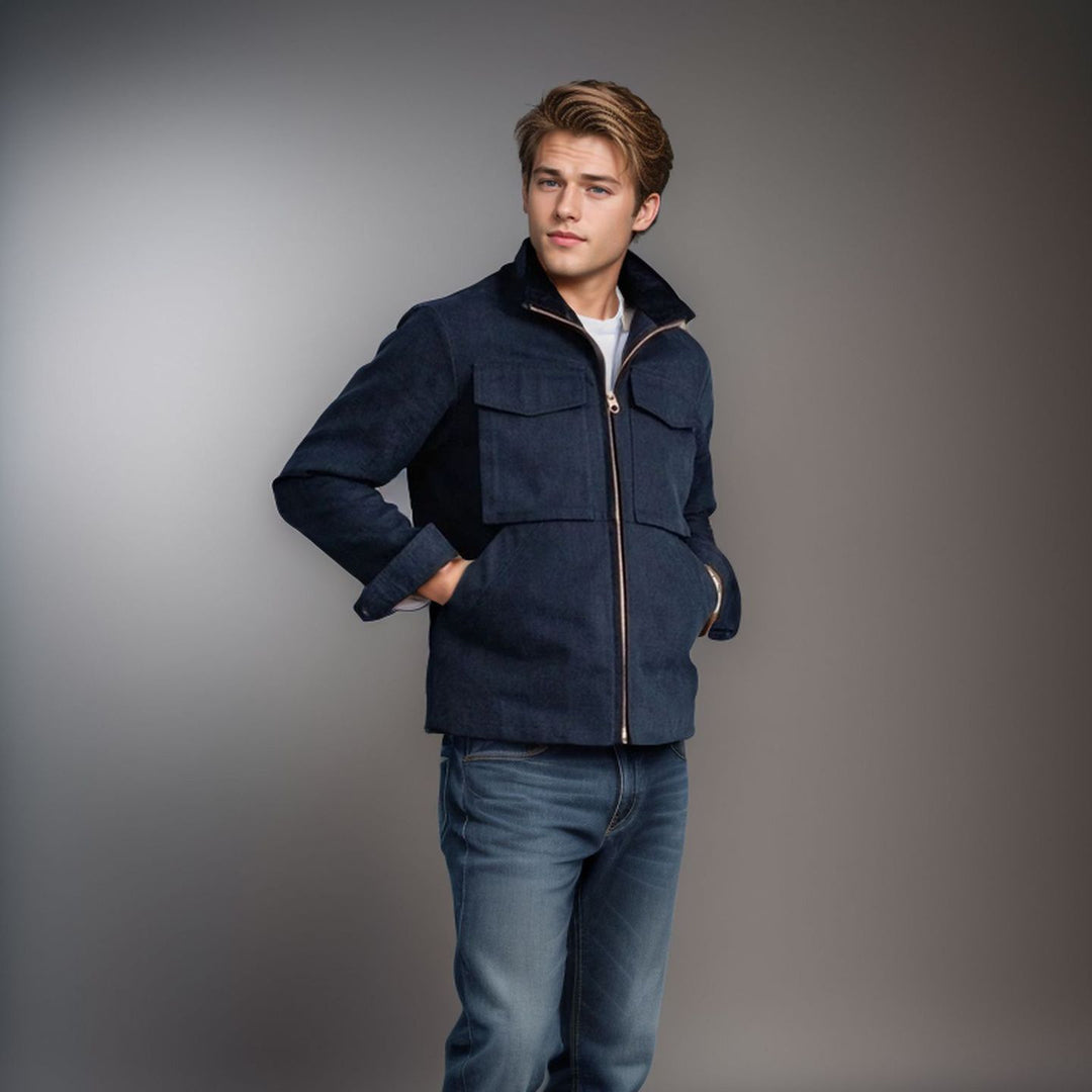 Chic and Stylish Utility Jacket for Men