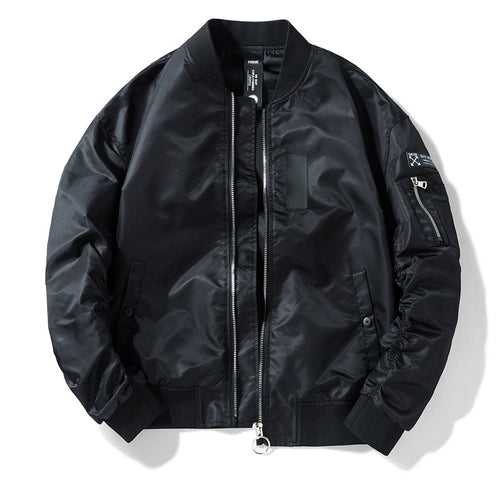 Casual bomber jacket for men with practical pockets Amarae
