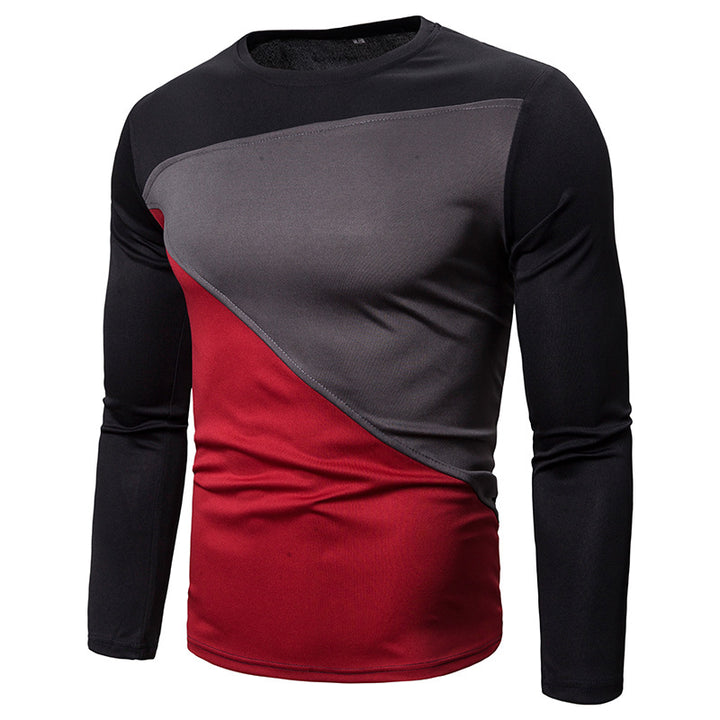 Men's long sleeve sporty T-shirt with innovative cut and breathable design Lune London